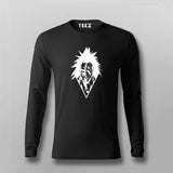 Kenpachi Line Art Anime T-shirt For Men