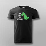 T-Rex Can't Eat Ice Cream | Funny T-shirt For Men