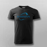 Harman Logo T-Shirt For Men – Tech-Inspired Comfort