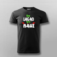 Dil Lagao Chuna Nahi Funny Hindi T-shirt For Men