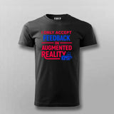 Augmented Reality Feedback T-Shirt For Men – Upgrade Your Comfortzone