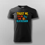 Blockchain Believer T-Shirt For Men – Trust Me, I’m Verified