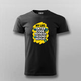 Enter Code Refresh Repeat T-Shirt For Men – Dev Life Loop