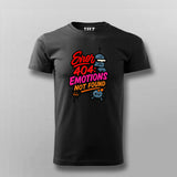 Error 404 Emotions Not Found T-Shirt For Men – Dead Inside