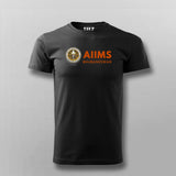 AIIMS Bhubaneswar Logo T-shirt For Men