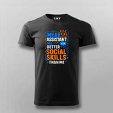 AI Has Better Social Skills T-Shirt For Men – Built for Code & Comfort