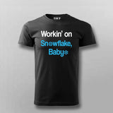 Snowflake, Baby T-Shirt – Cool Nerd Humor for Men