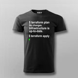Run Terraform Apply T-Shirt For Men – DevOps Engineer