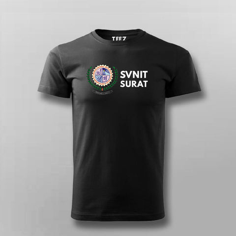 SVNIT Surat Logo T-shirt For Men