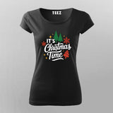 It’s Christmas Time T-shirt For Women