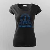 IISC Bangalore Institute Logo Graphic T-shirt For Women