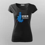 IISER Tirupati Logo T-shirt For Women