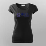 IISER Mohali Logo T-shirt For Women