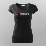 JetBrains Terminal T-Shirt for Women – Code. Commit. Conquer.