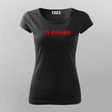 T1 Faker Esports T-shirt For Women