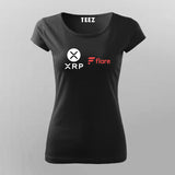 XRP Flare Network Collaboration T-shirt For Women