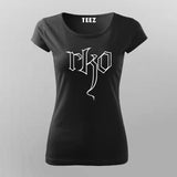 Randy Orton RKO Strike T-shirt For Women