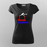 Novak Djokovic T-Shirt for Women Tennis Legend Fan Gear