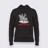 "Trying My Best Funny Sarcasm Hoodie for Women"