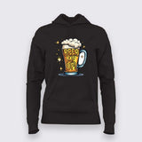 Beer Me Up T-Shirt for Women – Funny Online India Tee