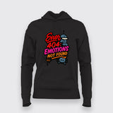 Error 404 Emotions Not Found T-Shirt For Women – Dead Inside