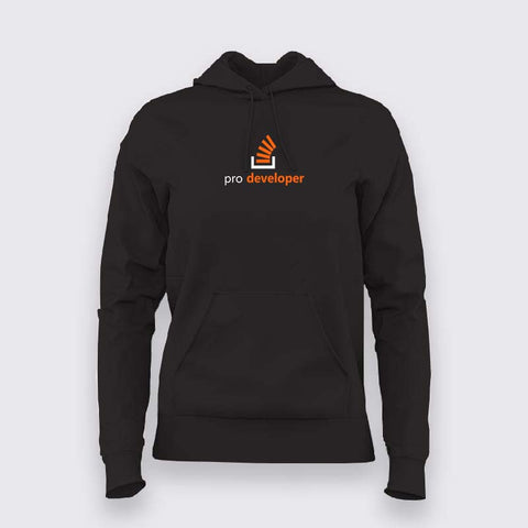 Stack Developer Hoodie For Women – Funny Programmer
