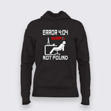 Sleep Not Found Hoodie For Women – Perfect for Coders