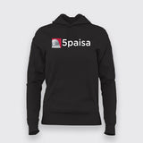 5paisa Logo T-Shirt For Women- Invest in Style