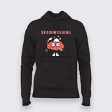 Brainwashing Science T-Shirt For Women - Funny & Smart Geek Tee