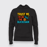 Blockchain Believer T-Shirt For Women – Trust Me, I’m Verified