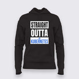 Straight Outta Kubernetes Hoodie for Women – DevOps Life