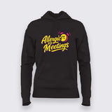 Allergic to Meetings T-Shirt for Women – Funny IT Workwear
