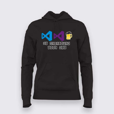 Developer Kit Hoodie For Women - Funny Coding & Programmer