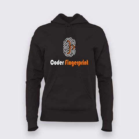 Programmer DNA Hoodie For Women – Coder Fingerprint