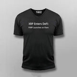 XRP Enters DeFi Crypto T-shirt For Men