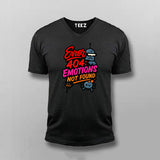 Error 404 Emotions Not Found T-Shirt For Men – Dead Inside