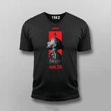 Lewis Hamilton Ferrari F1 T-shirt For Men
