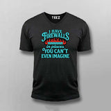 Firewall Defense Mode T-Shirt For Men – Built Like a Network Fortress