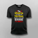 Universe & Protons Science T-Shirt For Men - Geeky & Fun