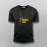 Funny Git Merge T-shirt | I Was Sane A Few Merges Ago