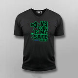 VS Code Is My Safe Space T-Shirt For Men – Dev Comfort Mode