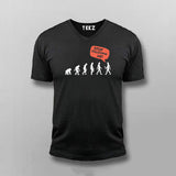Stop Following Me T-shirt For Men – Funny Evolution Design