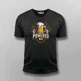 Powered by Beer T-Shirt for Men – Funny Tee Online India