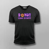 Donut Worry Be Happy T-Shirt for Men