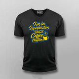 Superposition Coffee Mode T-Shirt For Men – Quantum Caffeine State