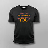Mind the Business T-Shirt for Men – Online India