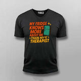 Fridge Knows Me T-Shirt For Men – Confessions of a Midnight Snacker