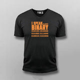 I Speak Fluent Binary T-shirt For Men