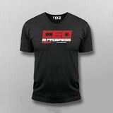 CEO in Progress – Future Boss Loading T-Shirt For Men