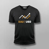 XAU Gold Trading T-shirt For Men